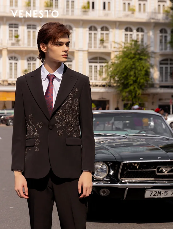 Bộ vest Regal Finery đen N23