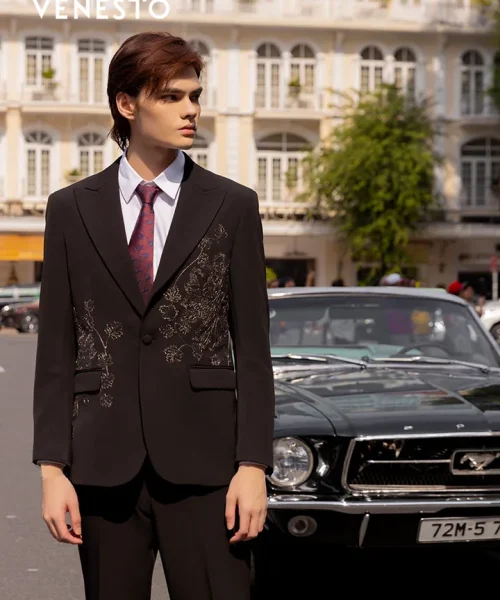 Bộ vest Regal Finery đen N23
