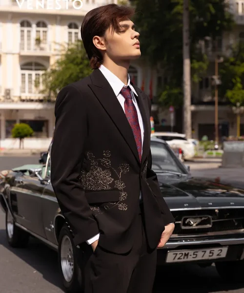 Bộ vest Regal Finery đen N23
