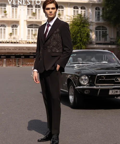 Bộ vest Regal Finery đen N23