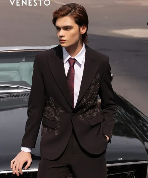 Bộ vest Regal Finery đen N23